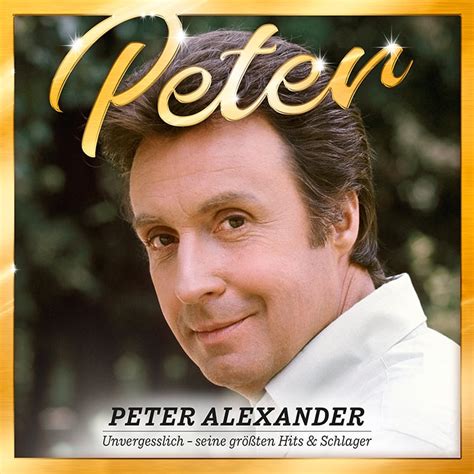 Peter alexander peter alexander. The premier Austrian entertainer of the postwar generation, Peter Alexander vaulted to fame in film musicals. He nevertheless enjoyed his greatest success as a pop singer, scoring more than two dozen Top Ten hits across a four-decade span. Musical comedies like Liebe and Tanz und 1000 Schlager made him a star in his homeland, and in 1951 he ... 