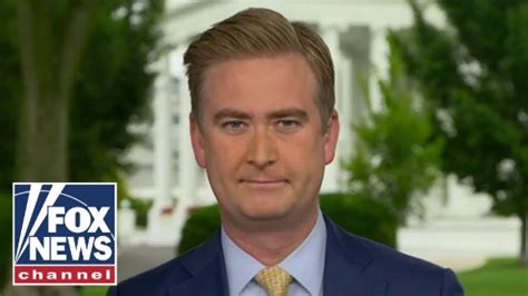 At the daily press briefing, reporter Peter Doocy asked a series of 