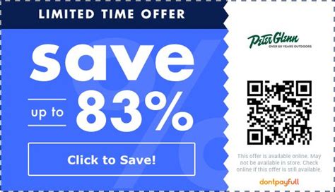 Peter glenn coupon code 2023. Find a Peter Glenn promo code here: Choose from 26 active discounts in December 2023, to use on skis, sports gear & more. 