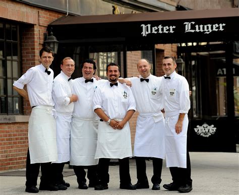The world famous Peter Luger Steak House from Brooklyn, NY wi