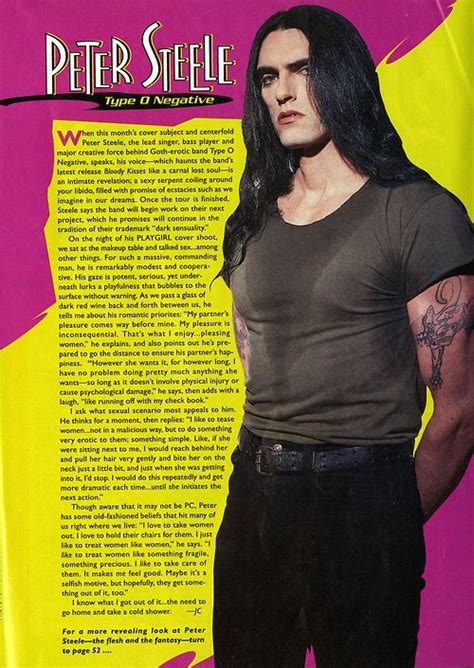 TYPE O NEGATIVE Peter Steele Mini Bass Guitar Memorabilia Free Stand Display Gift. (1.3k) $34.95. FREE shipping. Framed Peter Steele Original Print 13” x 19" Giclée Wall Art Bad Ass Type 0 Negative Frontman Hotness -- Yours in 2 days! Great Gift Idea!
