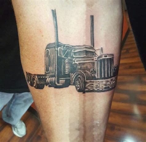 359 peterbilt tattoo my first tattoo represents my life long love and profession driving trucks. Rate 1000s of pictures of tattoos, submit your own tattoo picture or just rate others . 