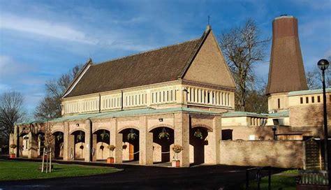 Peterborough crematorium chapel.  Families selecting cremation service,...