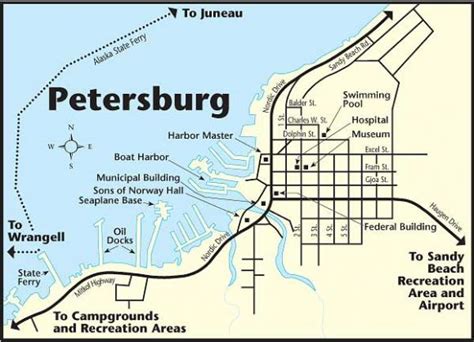 Petersburg, AK Map & Directions - MapQuest