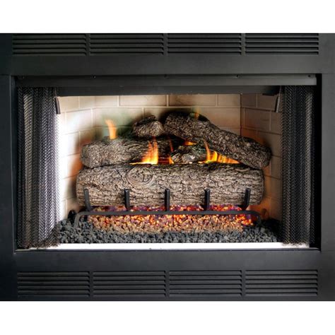 Peterson gas logs. The full natural flames use a minimum of gas, offering money saving fuel efficiency for use in an existing solid fuel burning fireplace, to burn with the damper closed for reliable, supplemental heat This Peterson Real Fyre VENT-FREE Log Set includes 7 beautiful Ceramic Refractory Logs, Glowing Embers and New for 2022, Platinum Embers, to ... 