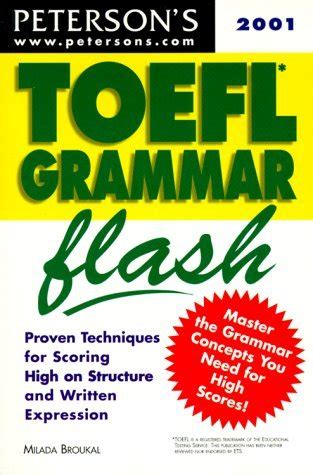 Petersons toefl grammar flash the quick way to build grammar power toefl flash series. - Der einsatz der bundeswehr in afghanistan.