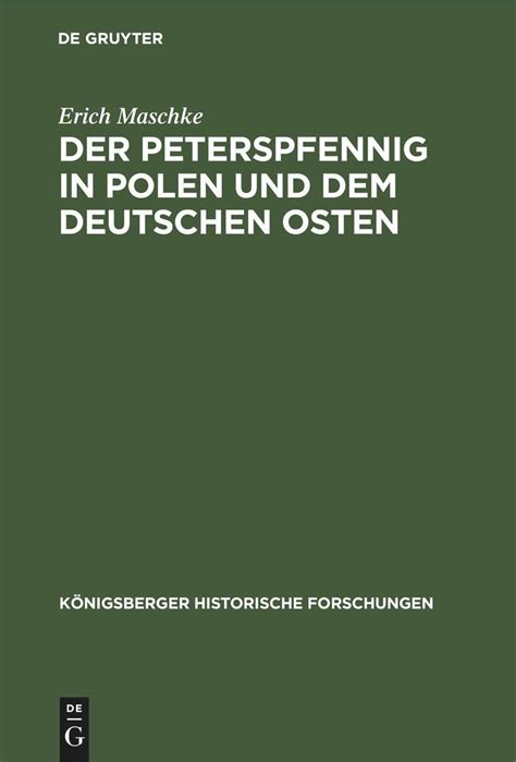 Peterspfennig in polen und dem deutschen osten. - Isfol, linee di lavoro per il 1977.