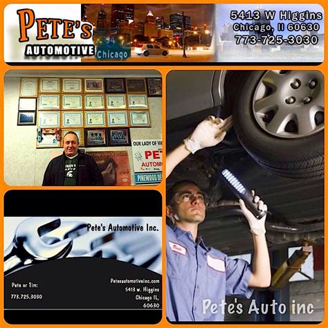 Petes automotive. Aug 4, 2016 · Specialties: Pete's Automotive Inc. is an owner-operated auto repair facility with the staff and state-of-the-art diagnostic equipment to effectively service your domestic or Asian import vehicle. Our main focus is on repairs and scheduled maintenance. Whether you need a check engine light diagnosed and repaired or simply an oil service, you can count on us for excellent service. We perform ... 