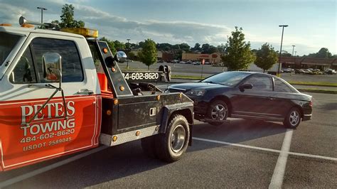Petes towing. Business Profile for Pete's Towing Company. Towing Company. At-a-glance. Contact Information. 1011 Broadway St. King City, CA 93930. Visit Website (831) 385-2993. Customer Reviews. This business ... 
