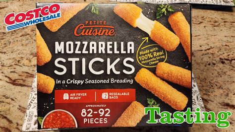 Petite cuisine mozzarella sticks. Petite Cuisine Mozzarella Sticks are a gourmet option for those who enjoy a touch of sophistication in their snacks. The breading is light and crispy, and the cheese filling is rich, both holding ... 