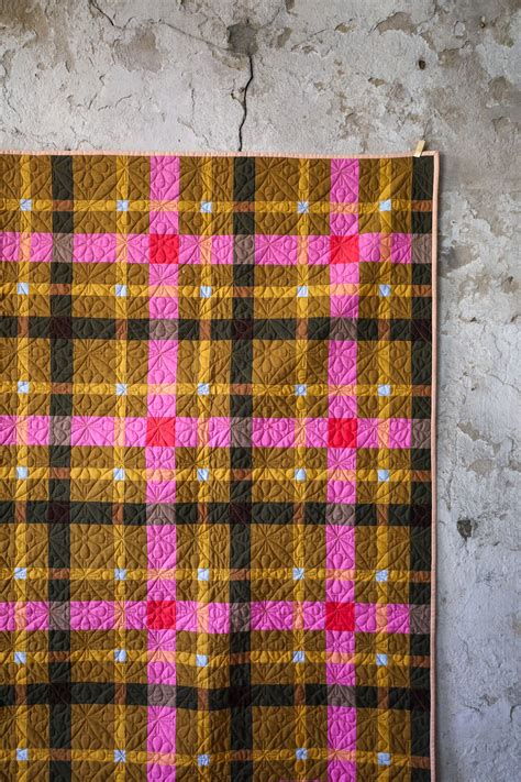 Petite plaid quilt kit.  The Petite Plaid quilt pattern was designed b...