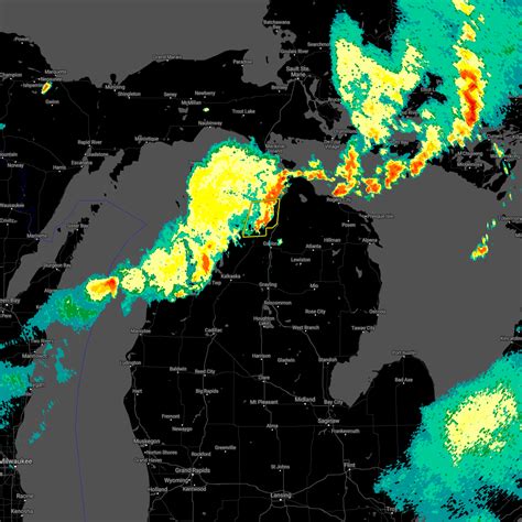 Rainfall Storm Total Doppler Radar for Petoskey MI, providing current static map of storm severity from precipitation levels. View other Petoskey MI radar models including Long Range, Base, Composite, Storm Motion, Base Velocity, and 1 Hour Total; with the option of viewing animated radar loops in dBZ and Vcp measurements, for surrounding areas of …. 
