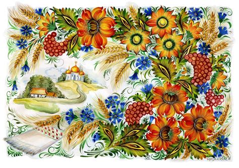 Petrykivka (Ukrainian folk art) I love Petrykivka painting, it is charming, bright, so dear to me. I really want people around the world learned about this art. E. Mmm. 1. Performance Arte. Picasso. Ukraine. Fluorescent Paint. 10 Interesting Facts. …. 