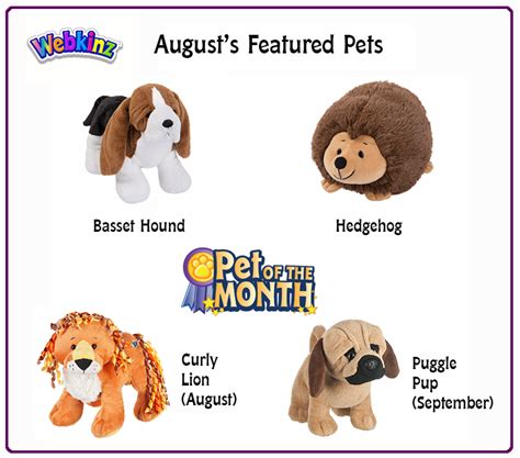 Pets featured in the Morning Report in August