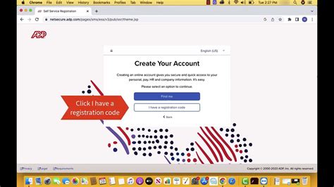 Create Your Account. Registration Code. How do I get a code?. 