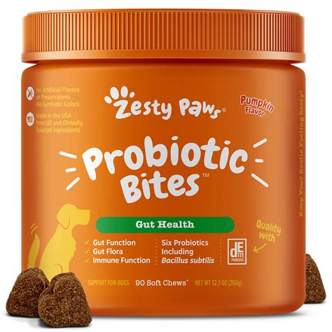 Petsmart probiotics for dogs. Probiotics for dogs come in different formulations, including powders, capsules, tablets, chews, and even sprays. Individual dogs may accept one formulation more readily, for instance, a powder mixed into the food. Chewable products can also be convenient, though individual dogs might not like the taste of every chew… 