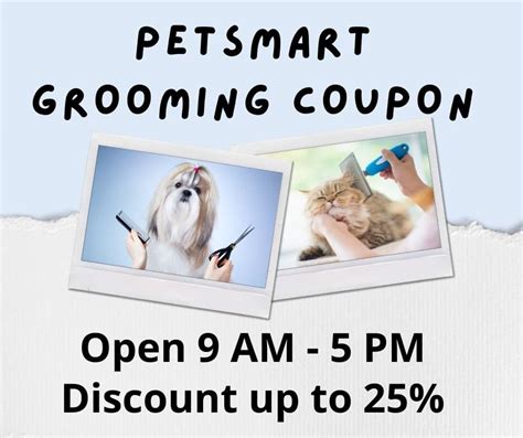 Petsmart promo code grooming. Things To Know About Petsmart promo code grooming. 