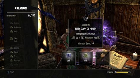 Jun 3, 2021 · A Petty Glyph of Health is one of several items requested for early enchanting crafting writs. To make it, you will need Edora Oko Ta Want more information on Enchanting Writs? Have you tried my ESO Enchanting Glyph Calculator? . 