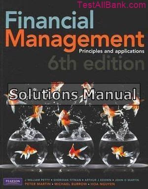 Petty solutions manual for financial management 6th. - Cuentos de miedo de amor y de risa.