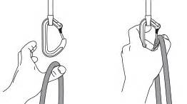 Petzl cleaning anchor.  You may encounter different belay station Unitin...
