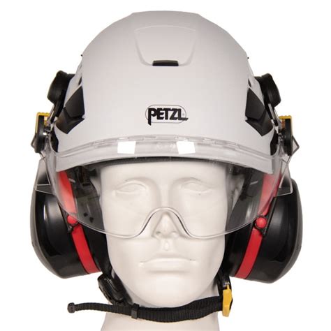 Petzl helmet attachments.  Key Features Approved combinations of Earmuf s and He...