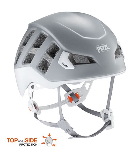 Petzl meteor ii.  The design increases head coverage for added safety, ...