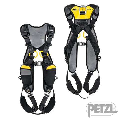 Petzl newton easyfit.  Dot&eacute; de bretelles en mousse et de boucles ...