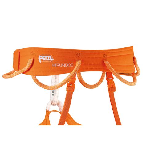 Petzl orange harness.  Lightweight and comfortable technical harness for performan...