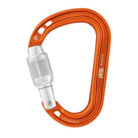 Petzl screwgate.  In this case, you may find it difficult to lock / unlock the The...
