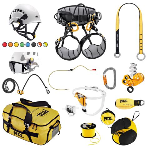 Petzl tree climbing kit.  TIA.  Padded contact zones provide a comfort...