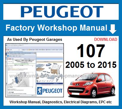 Peugeot 107 manual de servicio y reparación. - Free semi trailer repair labor guide.