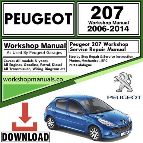 Peugeot 207 workshop manual 1 2. - Men s ministry handbook for christians.