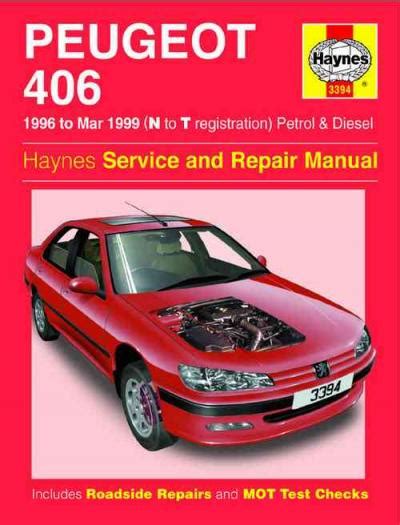 Peugeot 406 1996 1999 petrol diesel repair srvc manual. - Manuale di efficacia delle munizioni comuni.