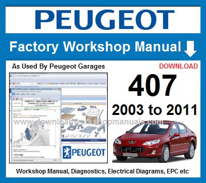 Peugeot 407 27 hdi coupe repair manual. - Reparaci n de notebooks manuales users spanish edition.