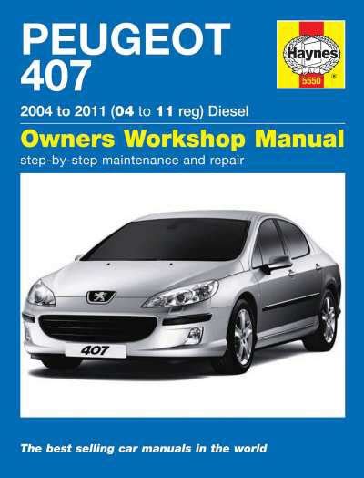 Peugeot 407 diesel service and repair manual. - Service manual hotpoint cannon 17331 washer dryers.