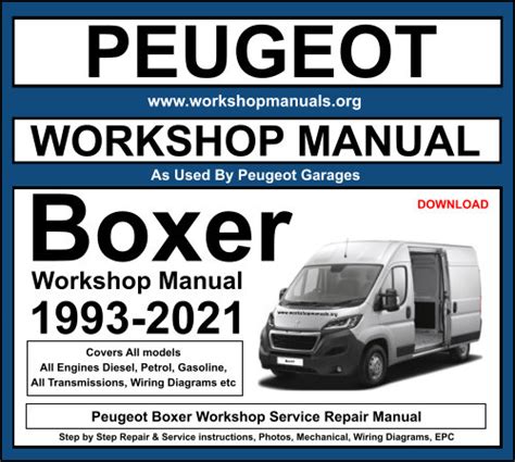 Peugeot boxer workshop manual free download. - Réaction idéaliste au théâtre depuis 1890..