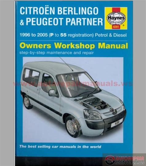 Peugeot partner 1996 2005 full service repair manual. - Microondas panasonic manual de prestigio genio.