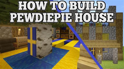 Pewdiepie minecraft house tutorial