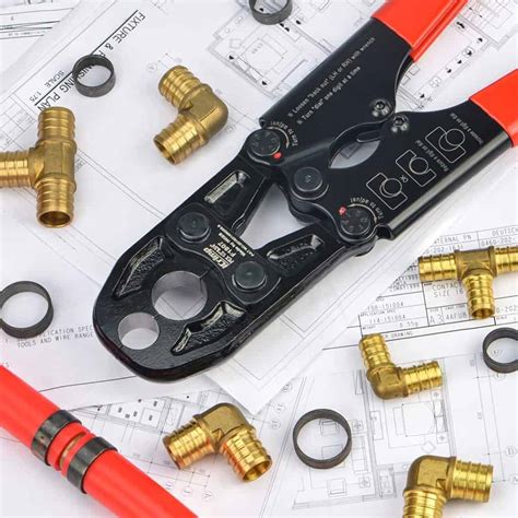 Pex pipe crimping tool.  These tools are particularly useful for working with...