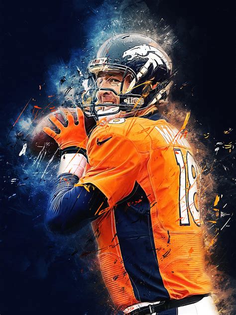Peyton Manning Art