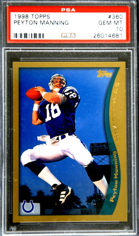 Peyton manning card value. Things To Know About Peyton manning card value. 