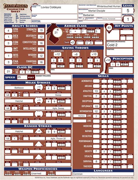 Pf2e character builder. Pathbuilder 2e is a character planner and sheet for the new PFRPG 2e. You can plan out your characters and then either export them as a PDF character sheet or use the app itself as a character sheet. Updated on. Dec 19, 2023. Entertainment. Data safety. arrow_forward. 