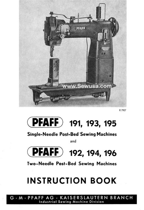 Pfaff 1245 sewing machine service manuals. - Rotary in un mondo in trasformazione.