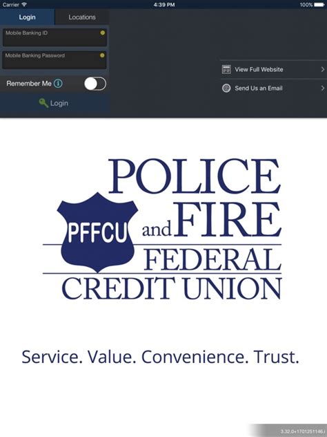 ‎The full PFFCU banking experience unified across all devices - manage accounts, check balances, transfer funds, view transactions, pay bills, make deposits, and more. Stay in control of your PFFCU Visa® debit and credit cards with card monitoring controls and alerts. You can also quickly send money…. 