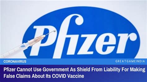 Pfizer claims gov