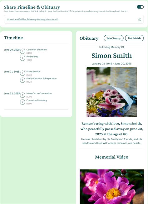 Pfizer funeral home obituaries.  2026 Heartfelt Life Solutions Pte.  L...