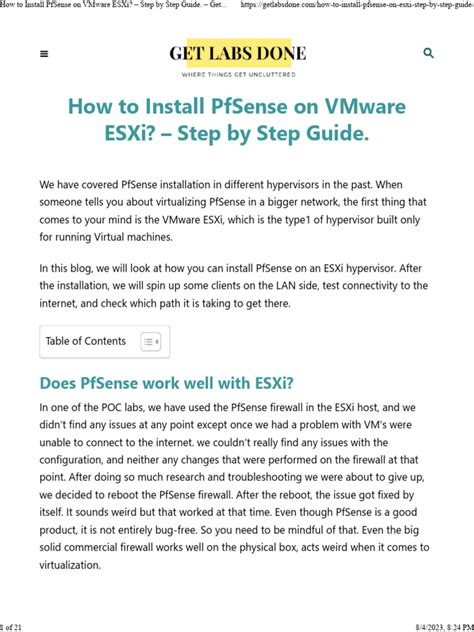 Pfsense nuc.  The comprehensive install guide outlining the install process and a...