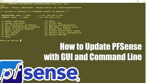 Pfsense update packages command line.  This page will only show updates available fo...