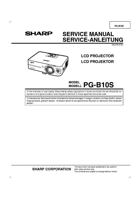 Pg b10s service manual Peatix