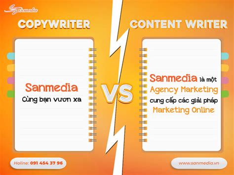 Phân biệt Copywriter và Content writer: Job nào ngon hơn?